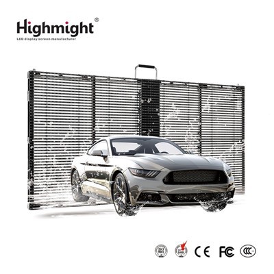 écran mené transparent